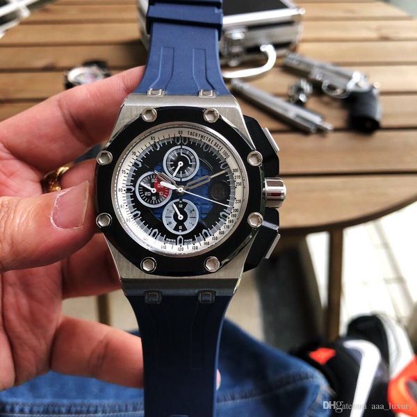 super montre de luxe 3126 automatic mechanical movement watches 44mm*13mm 316 fine steel case rubber strap original buckle, Slivery;brown
super montre de luxe 3126 automatic mechanical movement watches 44mm*13mm 316 fine steel case rubber strap original buckle, Slivery;brown