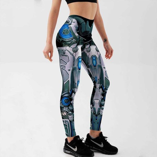 qickitout machine deformation robot women legging armor digital print pants trousers stretch drop, Black
qickitout machine deformation robot women legging armor digital print pants trousers stretch drop, Black