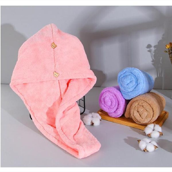 towel coral fleece magic instant dry hair fast drying absorbent hat cap portable bathroom supplies
towel coral fleece magic instant dry hair fast drying absorbent hat cap portable bathroom supplies
