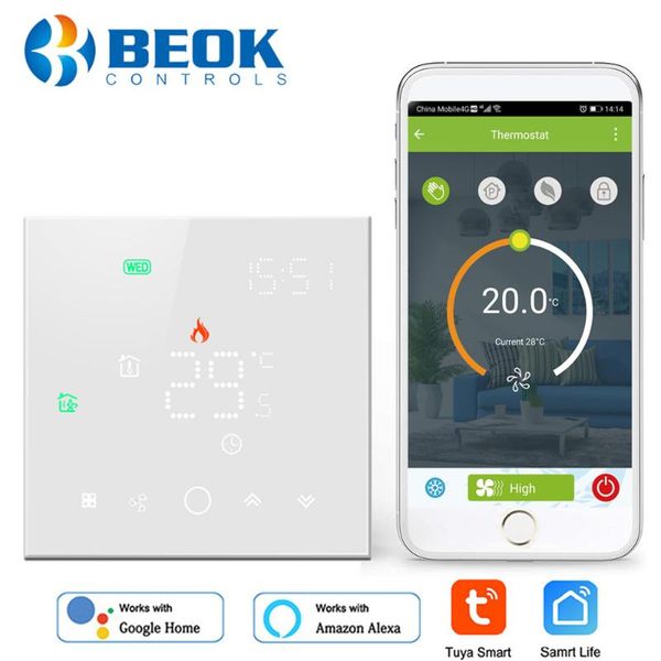 smart home control beok 2-pipe wifi central air conditioner thermostat fan coil temperature controller for conditioning tuya alexa google
smart home control beok 2-pipe wifi central air conditioner thermostat fan coil temperature controller for conditioning tuya alexa google