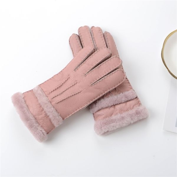 2021 fashion sheepskin wool gloves women's winter split finger outdoor motorcycle leather two-layer, Black
2021 fashion sheepskin wool gloves women's winter split finger outdoor motorcycle leather two-layer, Black