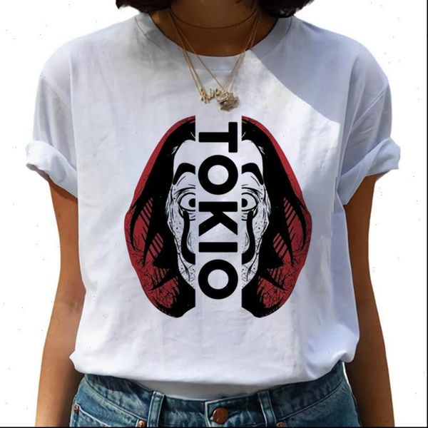 the women house of paper t shirt money heist la casa de papel funny tee fashion summer clothes, White
the women house of paper t shirt money heist la casa de papel funny tee fashion summer clothes, White