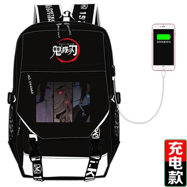 backpack demon slayer: kimetsu no yaiba schoolbag bag for boys girls teenagers student women men travel cosplay usb charging
backpack demon slayer: kimetsu no yaiba schoolbag bag for boys girls teenagers student women men travel cosplay usb charging