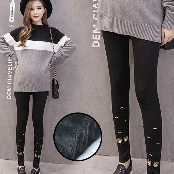 winter maternity pants trousers clothing autumn belly warm leggings casual thick embroidery bottoms, White
winter maternity pants trousers clothing autumn belly warm leggings casual thick embroidery bottoms, White