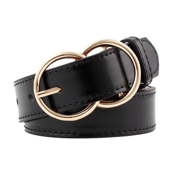 belts 110x2.9cm lady punk female gold double ring pin buckle leather belt for women trousers dress wide woman, Black;brown
belts 110x2.9cm lady punk female gold double ring pin buckle leather belt for women trousers dress wide woman, Black;brown