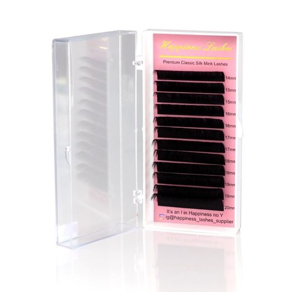 false eyelashes premium eyelash extension silk mink lashes 8-25mm mixed tray soft and naturla long 12 lines hpness
false eyelashes premium eyelash extension silk mink lashes 8-25mm mixed tray soft and naturla long 12 lines hpness