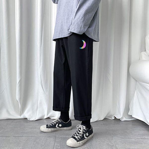 men's pants men spring 2021 korean hip-hop printed couple all-match casual straight pant male loose trousers fashion man, Black
men's pants men spring 2021 korean hip-hop printed couple all-match casual straight pant male loose trousers fashion man, Black