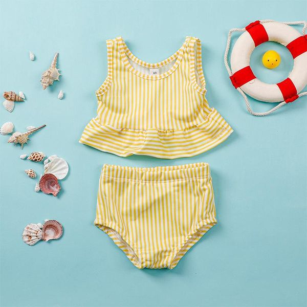 clothing sets children's swimwear summer sleeveless stripe girl polyester for girls and triangle shorts swimsuit kids beach wear, White
clothing sets children's swimwear summer sleeveless stripe girl polyester for girls and triangle shorts swimsuit kids beach wear, White
