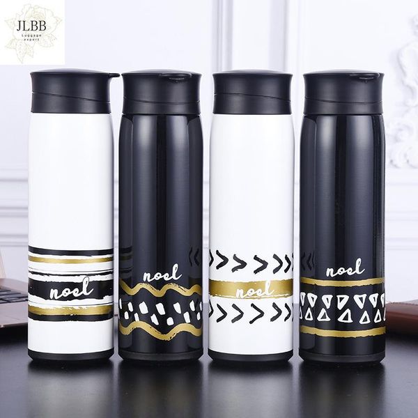 water bottles 400ml thermal mug 304 stainless steel black and white geometric pattern cup bottle bounce vacuum flask
water bottles 400ml thermal mug 304 stainless steel black and white geometric pattern cup bottle bounce vacuum flask