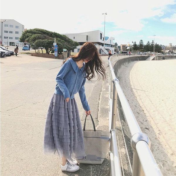 women's tracksuits women 2021 spring autumn elegant cardigan sweater + pleated skirt 2 piece set female knitted and mesh slim suit y65, Gray
women's tracksuits women 2021 spring autumn elegant cardigan sweater + pleated skirt 2 piece set female knitted and mesh slim suit y65, Gray