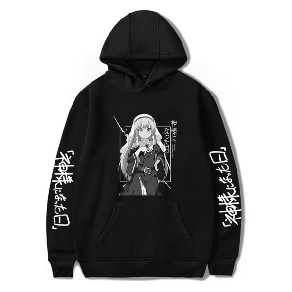men's hoodies & sweatshirts anime hoodie the day of becoming a god boy girl sweatshirt fashion men women clothes hooded tracksuit, Black
men's hoodies & sweatshirts anime hoodie the day of becoming a god boy girl sweatshirt fashion men women clothes hooded tracksuit, Black