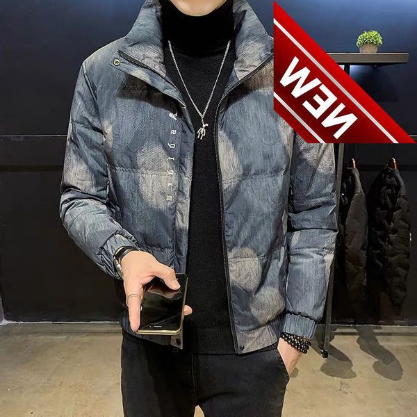 2021 men winter fashion printed white duck down coats male long sleeve warm overcoats men's short light thin jackets w850, Black
2021 men winter fashion printed white duck down coats male long sleeve warm overcoats men's short light thin jackets w850, Black