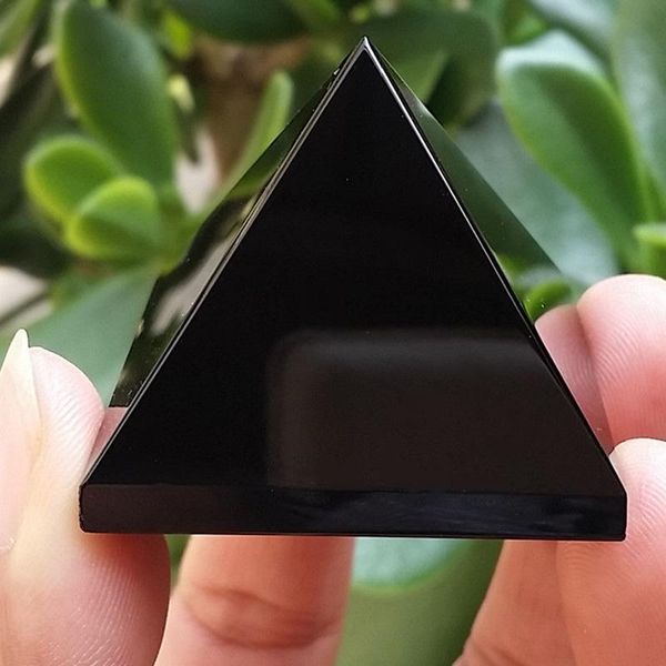 decorative objects & figurines sillike natural black obsidian quartz crystal gift home decor pyramid healing crafts 1
decorative objects & figurines sillike natural black obsidian quartz crystal gift home decor pyramid healing crafts 1