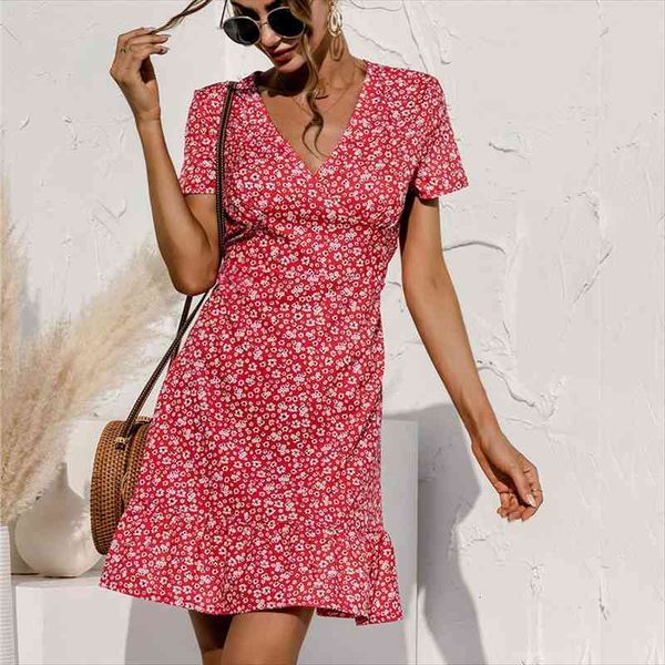 summer beach dress for women v-neck print floral dots stitching ruffles mini dress short-sleeved summer fashion, Black;gray
summer beach dress for women v-neck print floral dots stitching ruffles mini dress short-sleeved summer fashion, Black;gray