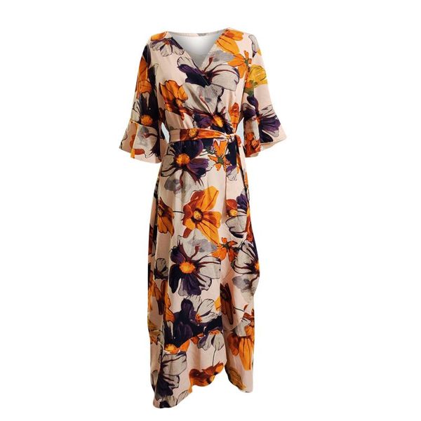 ethnic clothing maxi dresses for women 2021 plus size fashion v-neck bandage floral printing ladies summer dress short sleeve long, Red
ethnic clothing maxi dresses for women 2021 plus size fashion v-neck bandage floral printing ladies summer dress short sleeve long, Red