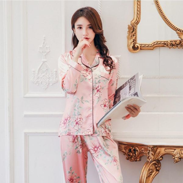sleepwear 's satin silk button pyjamas lingerie pijama sets bathrobe suit sleepwear pajamas for women, Black;red
sleepwear 's satin silk button pyjamas lingerie pijama sets bathrobe suit sleepwear pajamas for women, Black;red