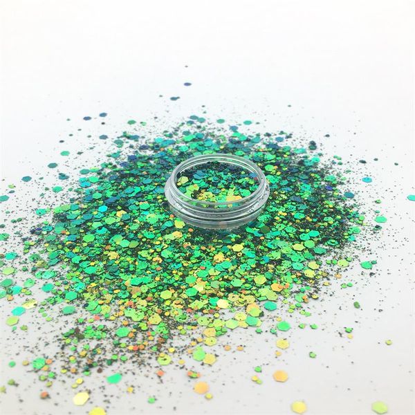 nail glitter chameleon color mixed hexagon shaped chunky green yellow color-shifting sequins for diy art decorations, Silver;gold
nail glitter chameleon color mixed hexagon shaped chunky green yellow color-shifting sequins for diy art decorations, Silver;gold