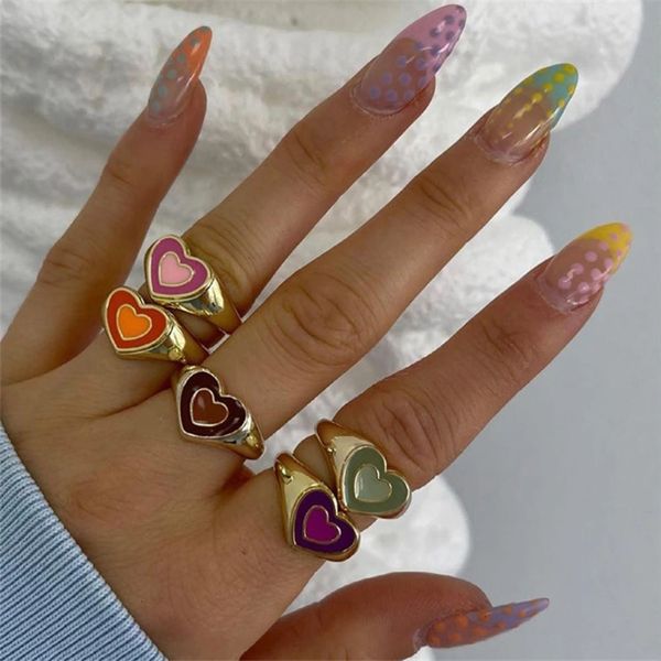2021 nieuwe kleurrijke ring voor vrouwen glossy druipen liefde hart en perzik prachtige wilde trend sieraden groothandel, Slivery;golden
2021 nieuwe kleurrijke ring voor vrouwen glossy druipen liefde hart en perzik prachtige wilde trend sieraden groothandel, Slivery;golden