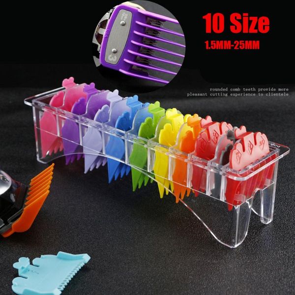 8/10pcs colorful attachment 3-25mm universal professional hair trimmers clipper limit comb guide trimmer guard brushes, Silver
8/10pcs colorful attachment 3-25mm universal professional hair trimmers clipper limit comb guide trimmer guard brushes, Silver