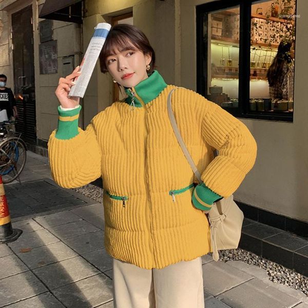 down jackets winter women coats short fashion loose thicken padded female cotton parkas sitiching slim1, Black
down jackets winter women coats short fashion loose thicken padded female cotton parkas sitiching slim1, Black
