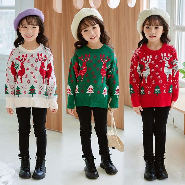 pullover 2-8 years baby girls sweater cartoon elk christmas autumn winter long sleeve knitted children clothing, Blue
pullover 2-8 years baby girls sweater cartoon elk christmas autumn winter long sleeve knitted children clothing, Blue