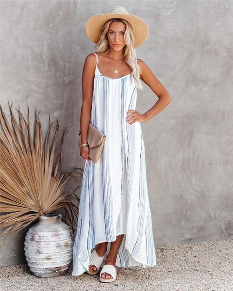 casual dresses the summer bohemian ladies dress explodes holiday style striped print halter, Black;gray
casual dresses the summer bohemian ladies dress explodes holiday style striped print halter, Black;gray