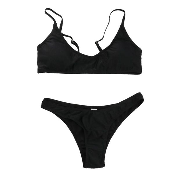 women's swimwear padded push up bathing suit brazilian swimsuit womens two piece bikini, White;black
women's swimwear padded push up bathing suit brazilian swimsuit womens two piece bikini, White;black