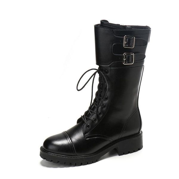 boots meriahzheng women's 2021 winter british style ankle flat handsome internet celebrity thin single tws, Black
boots meriahzheng women's 2021 winter british style ankle flat handsome internet celebrity thin single tws, Black