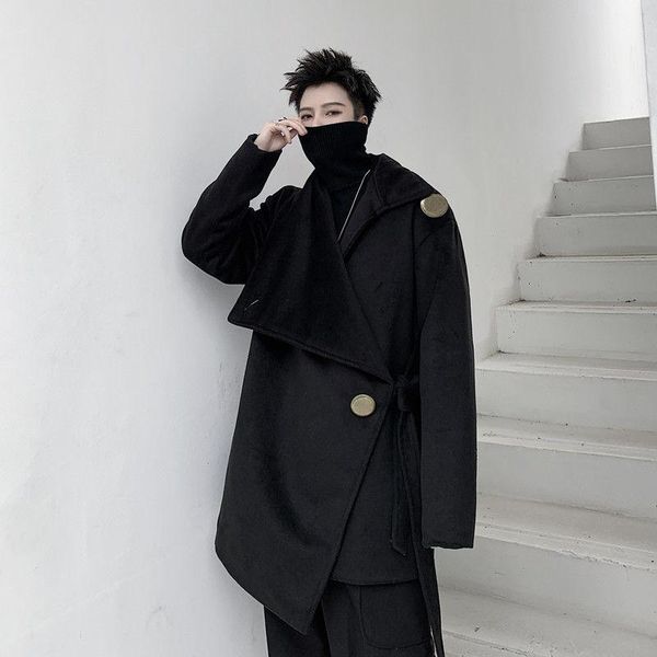 men's wool & blends single button fashion woolen coat medium long winter thickening trend warm black classic clothes for mael 2021 clot
men's wool & blends single button fashion woolen coat medium long winter thickening trend warm black classic clothes for mael 2021 clot