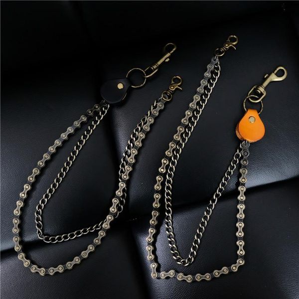 keychains fashion punk hip-hop trendy men woman belt waist chain multilayer pants trousers jean wallet key men's chaindr68, Silver
keychains fashion punk hip-hop trendy men woman belt waist chain multilayer pants trousers jean wallet key men's chaindr68, Silver