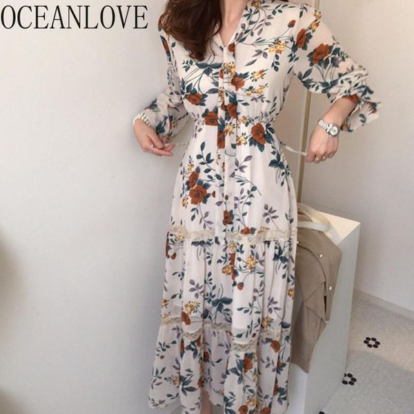 casual dresses oceanlove spring korean ol elegant long print floral 2021 vestidos chic retro lace patchwork dress women 15502, Black;gray
casual dresses oceanlove spring korean ol elegant long print floral 2021 vestidos chic retro lace patchwork dress women 15502, Black;gray