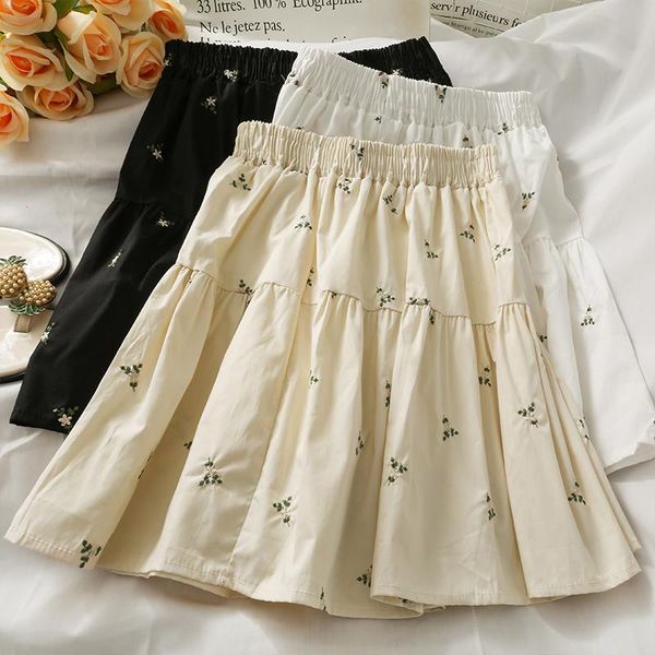 summer vintage embroidered casual skirt women embroidery cotton skirts, Black
summer vintage embroidered casual skirt women embroidery cotton skirts, Black