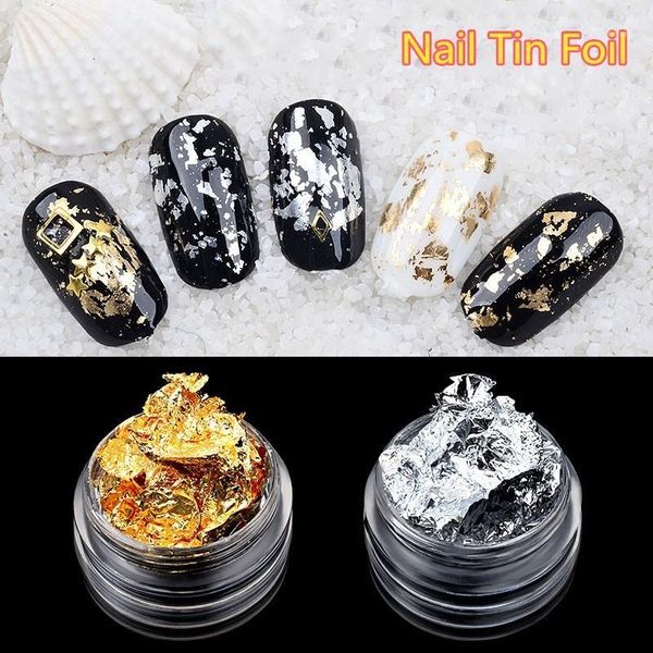 box gold silver glitter diy nail foil sticker gel adhesive glue image transfer paillette flake full cover decal decor1, Black
box gold silver glitter diy nail foil sticker gel adhesive glue image transfer paillette flake full cover decal decor1, Black