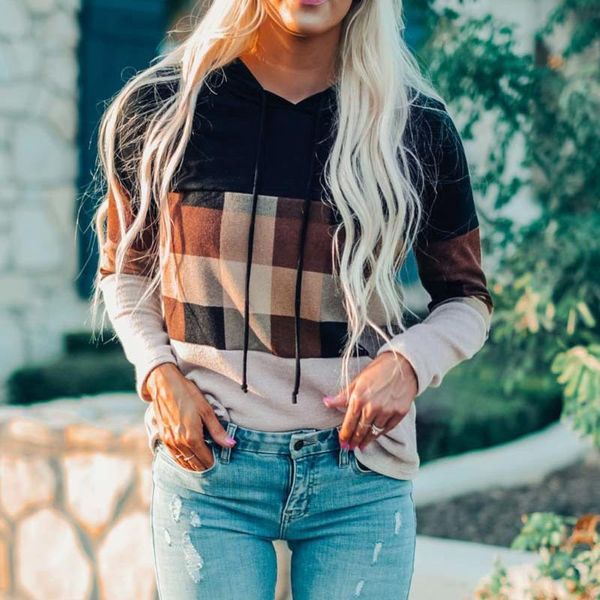 women's hoodies & sweatshirts @ velvet cashmere women hoody sweatshirt fashion print splicing long sleeves hood pullover 2021 hoodie, Black
women's hoodies & sweatshirts @ velvet cashmere women hoody sweatshirt fashion print splicing long sleeves hood pullover 2021 hoodie, Black