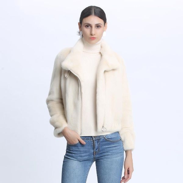 women's fur & faux winter real mink jackets ladies natural coat women luxury genuine jacket streetwear female clothes arrival, Black
women's fur & faux winter real mink jackets ladies natural coat women luxury genuine jacket streetwear female clothes arrival, Black