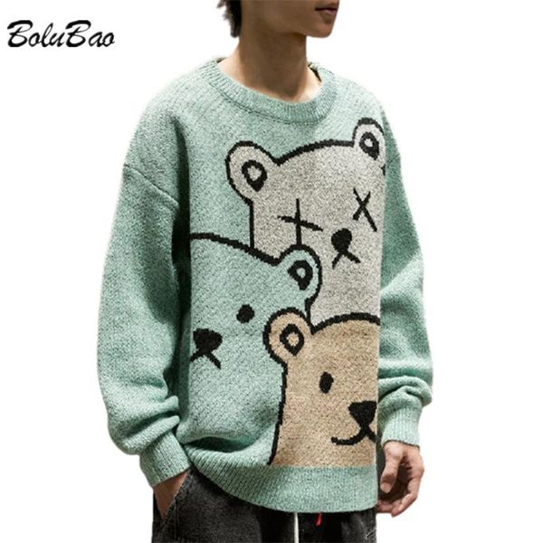men's sweaters bolubao korean autumn sweater trend loose lazy style couple knit pullover casual round neck men, White;black
men's sweaters bolubao korean autumn sweater trend loose lazy style couple knit pullover casual round neck men, White;black
