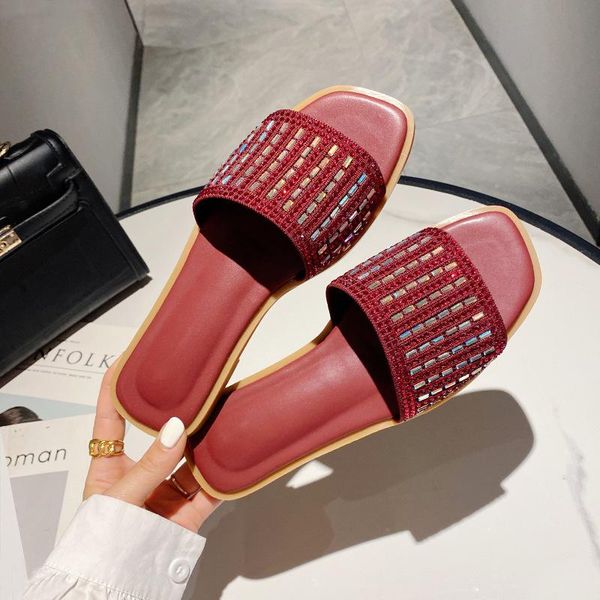 slippers luxury women summer 2021 fashion crystal slides for casual flats shoes woman plus size outside, Black
slippers luxury women summer 2021 fashion crystal slides for casual flats shoes woman plus size outside, Black