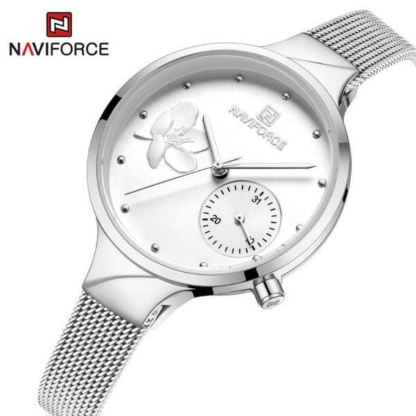 wristwatches naviforce watch for women fashion silver female clock waterproof quartz stainless steel casual lady 23 paper, Slivery;brown
wristwatches naviforce watch for women fashion silver female clock waterproof quartz stainless steel casual lady 23 paper, Slivery;brown