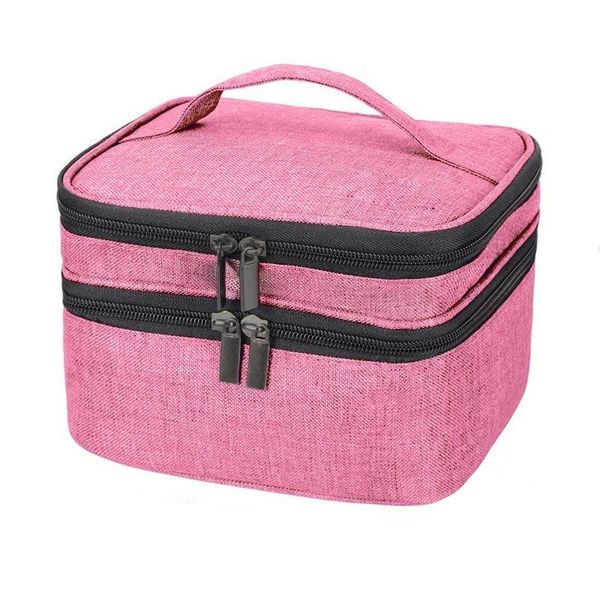 essential oil bag portable cosmetic storage box shockproof oxford cloth nail polish, finishing multi-layer lipstick bags & cases
essential oil bag portable cosmetic storage box shockproof oxford cloth nail polish, finishing multi-layer lipstick bags & cases