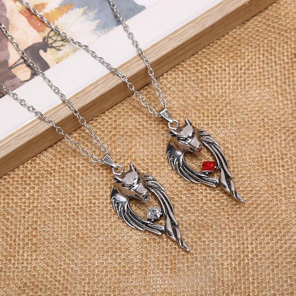 pendant necklaces 1pcs fashion punk wolf head pendants statement necklace jewelry accessories, Silver
pendant necklaces 1pcs fashion punk wolf head pendants statement necklace jewelry accessories, Silver