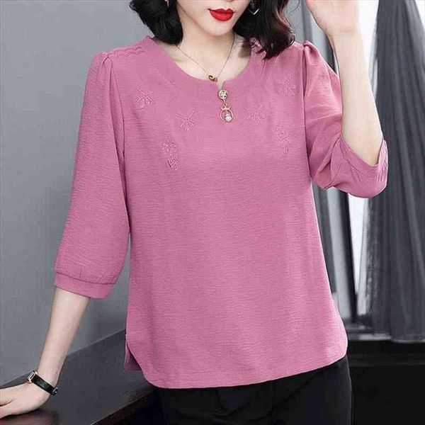 solid half sleeve beading chiffon women blouses fashion elegant o neck plus size 4xl loose tee ladies green summer, White
solid half sleeve beading chiffon women blouses fashion elegant o neck plus size 4xl loose tee ladies green summer, White