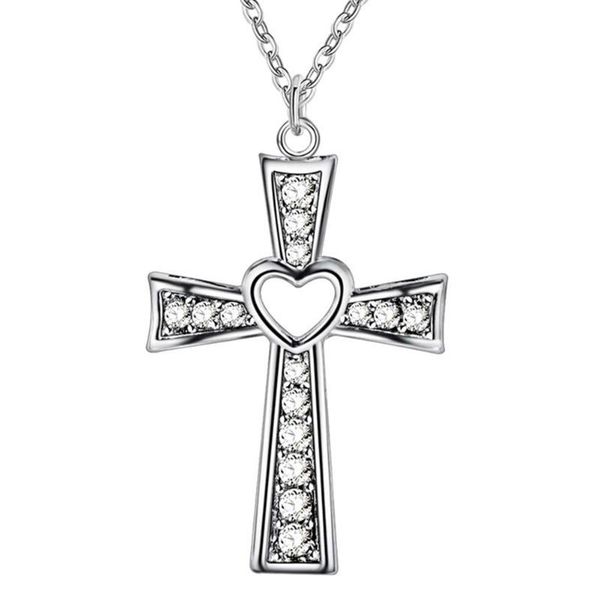 pendant necklaces women men fashion cross necklace hollow heart cocktail party wedding jewelry, Silver
pendant necklaces women men fashion cross necklace hollow heart cocktail party wedding jewelry, Silver