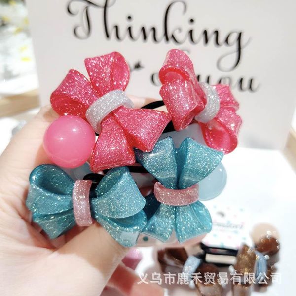 hair accessories glittering bow long rubber band acrylic shiny powder princess bead headband shine bowknot headwear head, Slivery;white
hair accessories glittering bow long rubber band acrylic shiny powder princess bead headband shine bowknot headwear head, Slivery;white