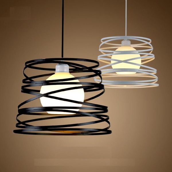 nordic modern pendant lamp iron spiral dining room bedroom lving study loft hanging indoor decorations light fixtures lamps
nordic modern pendant lamp iron spiral dining room bedroom lving study loft hanging indoor decorations light fixtures lamps