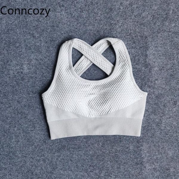seamless yoga suit women's autumn summer sports bra for women gym workout underwear lady knitted elastic fitness bras clothing, White;black
seamless yoga suit women's autumn summer sports bra for women gym workout underwear lady knitted elastic fitness bras clothing, White;black