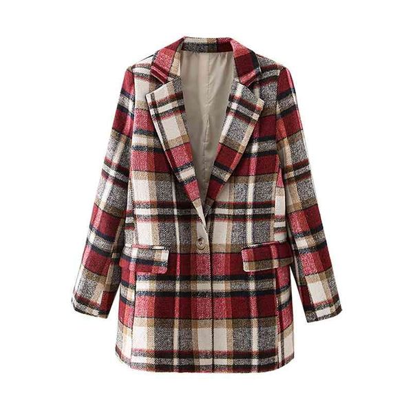 autumn winter women plaid long coat jacket casual warm overcoat fashion coats dt27721 210422, Black;brown
autumn winter women plaid long coat jacket casual warm overcoat fashion coats dt27721 210422, Black;brown