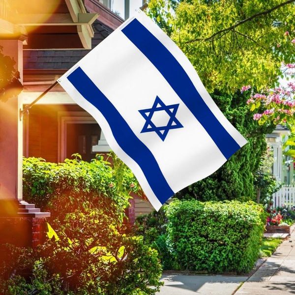 party decoration 3x5 foot israel flag,uv fade resistant,canvas header and double stitched flags with brass grommets #t1p
party decoration 3x5 foot israel flag,uv fade resistant,canvas header and double stitched flags with brass grommets #t1p