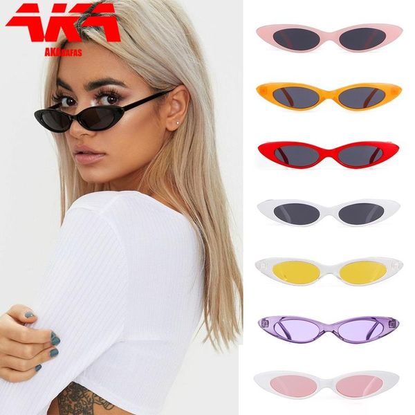 sunglasses akagafas vintage women mini frame classic brand designer cateyes sun glasses female street beat oval eyewear, White;black
sunglasses akagafas vintage women mini frame classic brand designer cateyes sun glasses female street beat oval eyewear, White;black