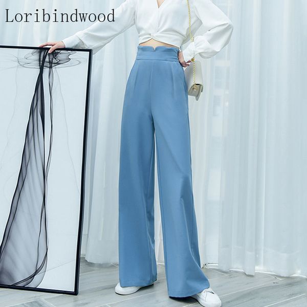 high-waisted wide-legged trousers women's long pants loose-fitting thin chiffon straight women's pants thick blue pants 210522, Black;white
high-waisted wide-legged trousers women's long pants loose-fitting thin chiffon straight women's pants thick blue pants 210522, Black;white