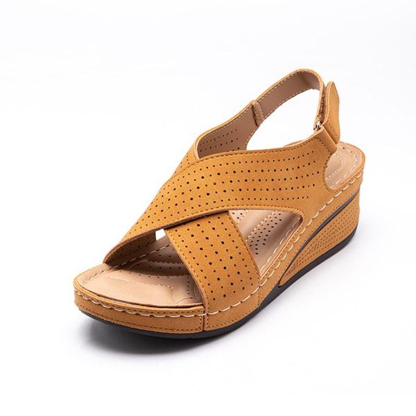 sandals women summer shoes woman ladies sewing hollow out wedges female casual pu leather comfortable retro sandalis, Black
sandals women summer shoes woman ladies sewing hollow out wedges female casual pu leather comfortable retro sandalis, Black